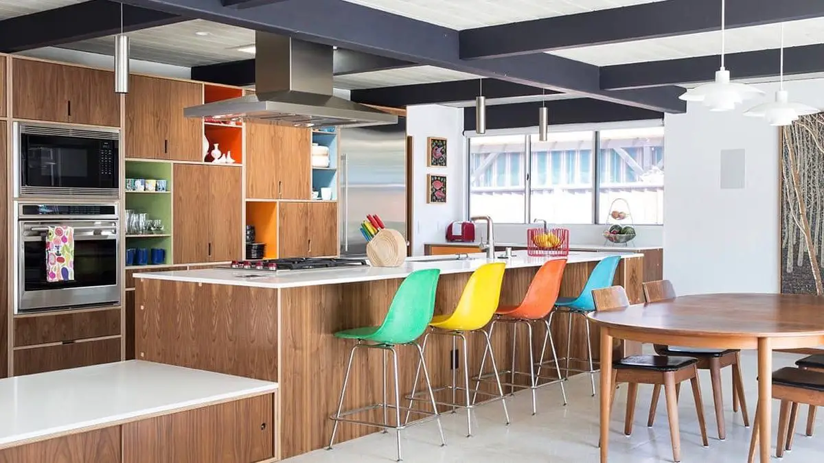 Eichler home renovation by Klopf Architecture - kitchen