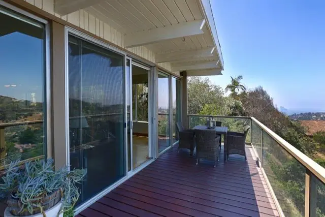 William Beckett - mid-century Platform House Beverly Hills - terrace