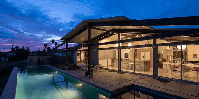 palmer & krisel mid-century modern house san diego darren bradley outside