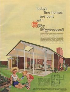 fir plywood ad_eichler