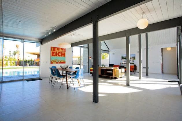 New Eichler Palm springs living