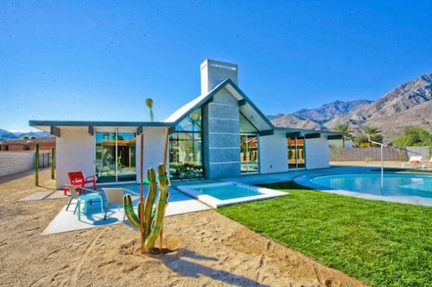 New Eichler Palm springs pool