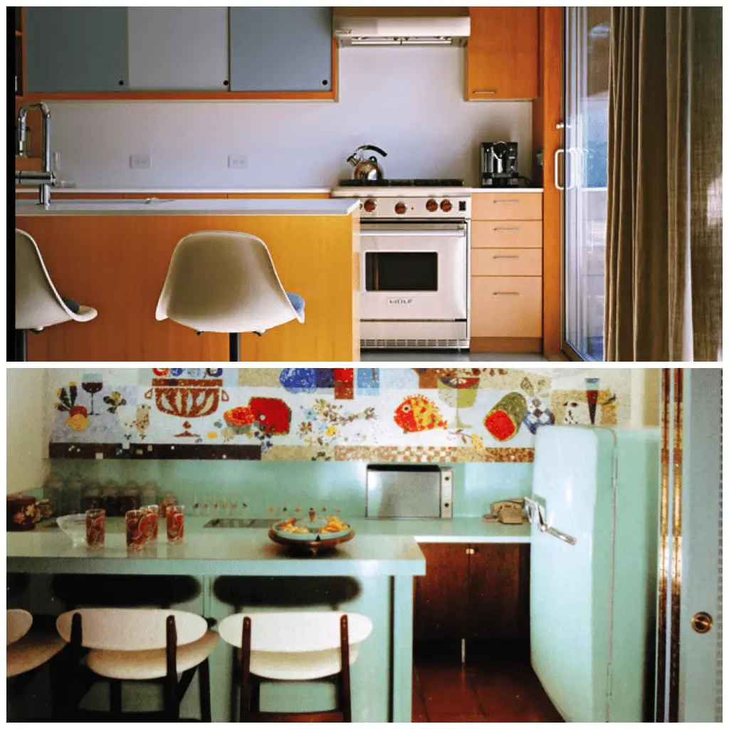 Mid Century Modern Kitchens  
