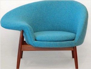 The Hans Olsen Fried Egg chair, 1956.