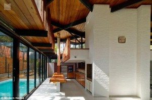 australian modernism Gerry Rippon - Wahroonga house - pool