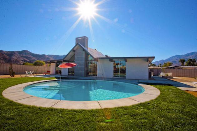 New Eichler Palm springs pool