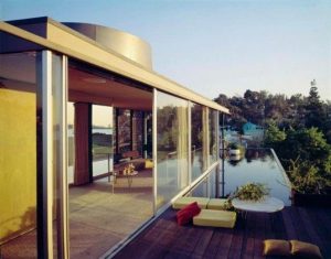 Richard Neutra VDL research house - terrace