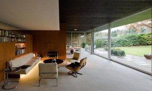 richard neutra pescher house - Wuppertal - living