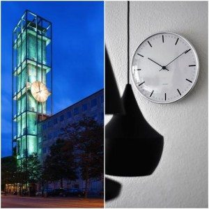 Arne Jacobsen - Aarhus City Hall Clock