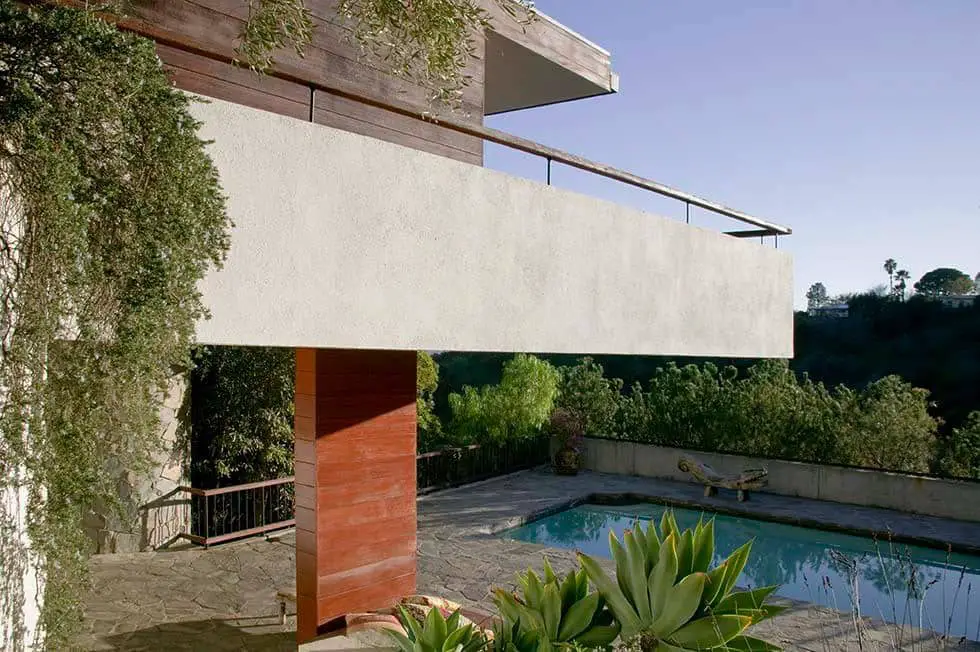 John Lautner - mid-century Schwimmer House - exterior