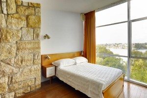 australian mid-century modern - harry-seidler---THURLOW-HOUSE bedroom