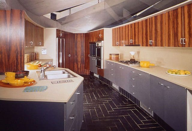 john lautner - elrod house - kitchen