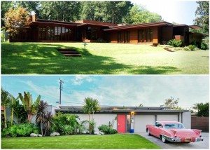 frank lloyd wright rosenbaum house - eichler a. quincy jones house
