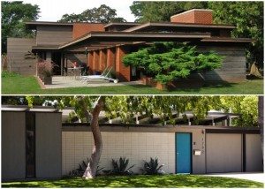 frank lloyd wright schwarts usonian house - eichler anshen and allen orange county houses