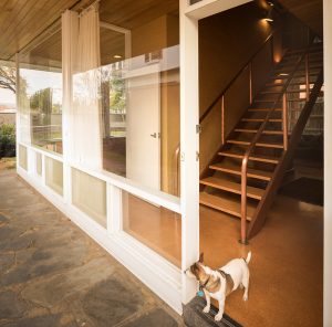 Robyn Boyd Walkey Residence - entrance