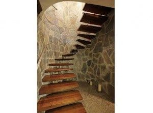 john lautner - wolff residence - staircase