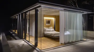 modern glass house australia Wirra Willa Pavilion