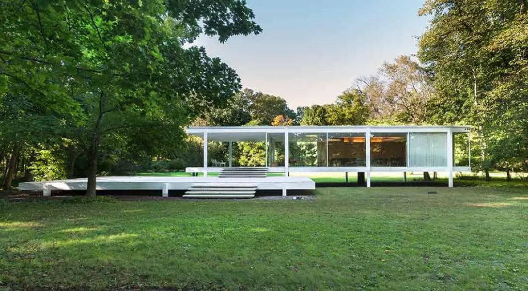 farnsworth house - mies van der rohe