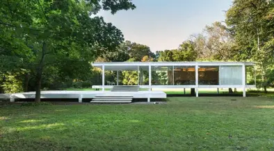 farnsworth house - mies van der rohe