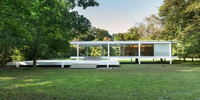 farnsworth house - mies van der rohe
