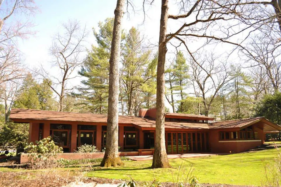 frank lloyd wright - zimmerman house exterior