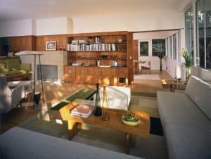Richard neutra sten frenke house - living room