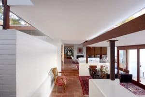 mid-century House by Australian architect Peter Muller - dining area