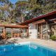 mid-century House by Australian architect Peter Muller - exterior pool