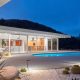 Mid-century Bel Air by Robert L Earll - exterior night