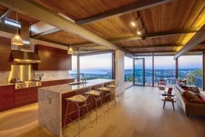 James E Hurley Jenkins mid-century House interior open kitchen daylight