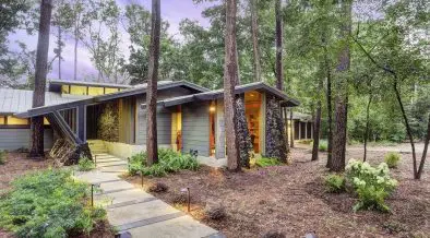 mid century houston Hollow Glen Lane