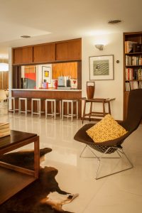 Matt Bell mid-century house in St. Louis - Living Room
