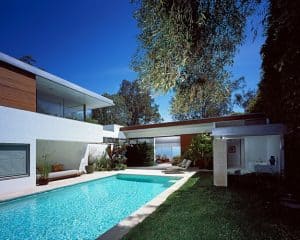 Richard Neutra Freedman Residence Exterior Daylight Pool