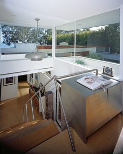 Richard Neutra Freedman Residence Interior Stairs First Floor View