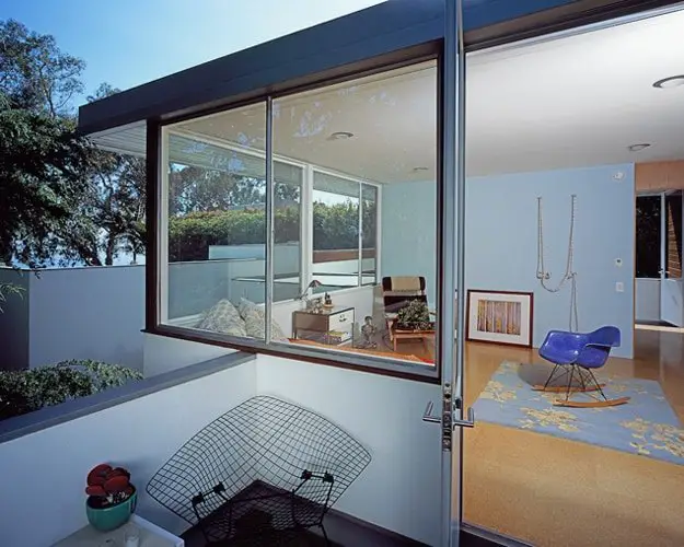 Richard Neutra Freedman Residence Upstairs Outside Terrace