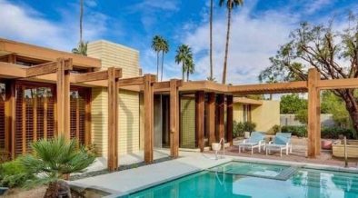 Stan Sackley Palm springs mid century home exterior swimming pool