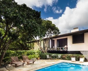 The Goodsill Residence exterior pool daylight