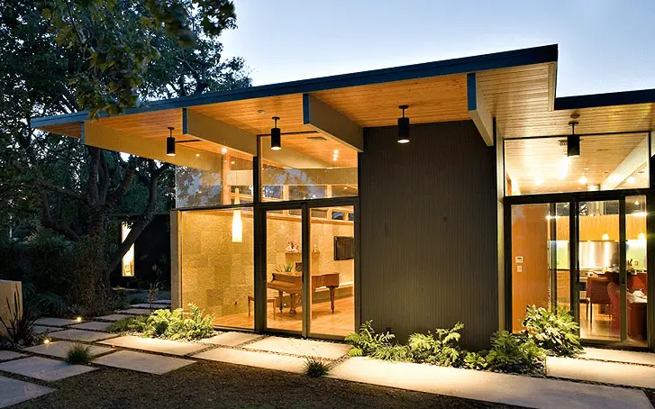 eichler home renovation guy ayers architects - exterior