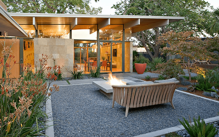 eichler home renovation guy ayers architects - exterior