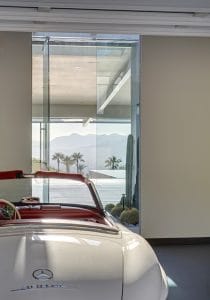 Michael Johnston renovation E. Stewart Williams House palm springs car