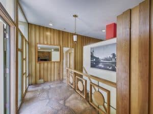 Mid Century Modern Denver interior staircase