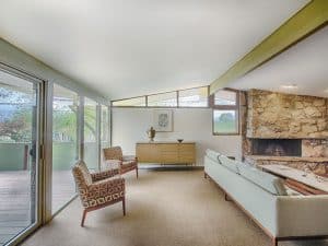 Mid Century Modern Denver living room