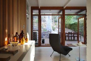 Mid Century at Pearl Beach by Brian Mazlin inside living room daylight