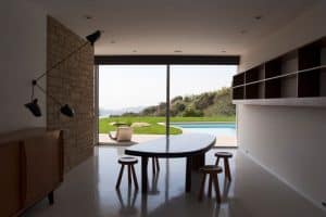 Richard Neutra Singleton Residence interior interior dining area