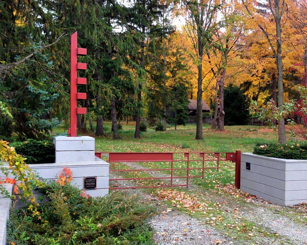 frank lloyd wright - penfield house - exterior