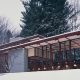The Frank Lloyd Wright's Penfield House exterior winter