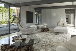 donald wexler house palm springs living room daylight