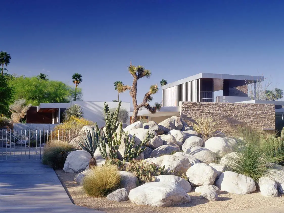 richard neutra kaufmann house - palm springs - exterior