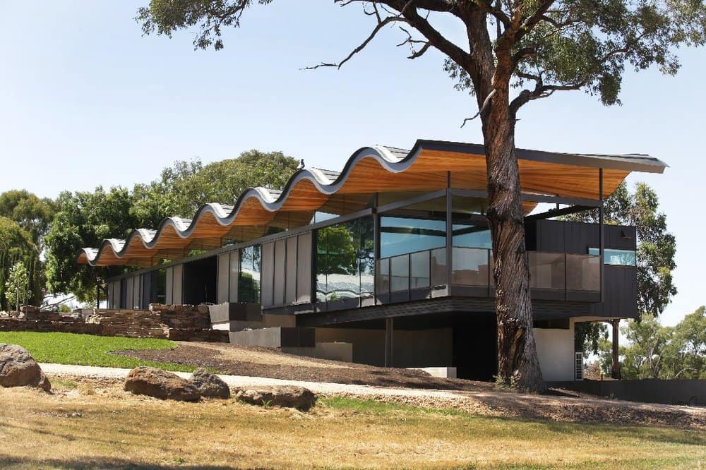 seeley architects - lauriston australian modern house - exterior