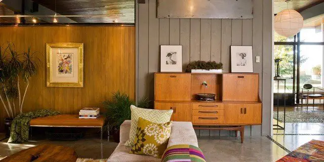 mid-century modern house renovation by Larry Pearso